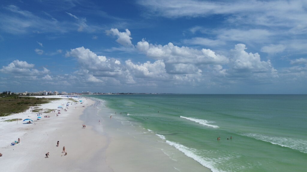 Siesta Key Beach in Florida was rated one of the best beaches in the United States.