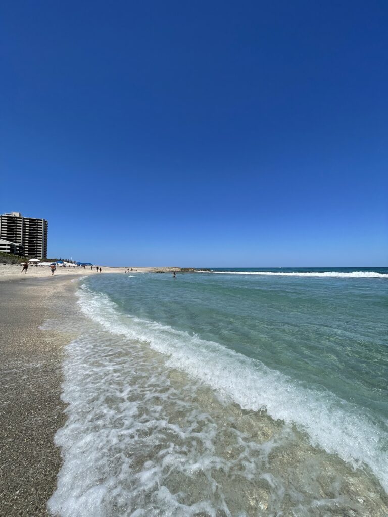 Low Tide at Ocean Reef Park in Riviera Beach Florida